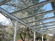 COPERTURE PER TERRAZZI IN VETRO