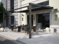 PERGOLA CON TENDA SCOREVOLE