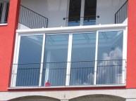VERANDE ALLUMINIO E VETRO PER BALCONI
